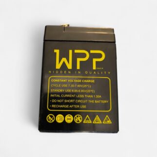 Terazi aküsü 6 volt 4.5 ah